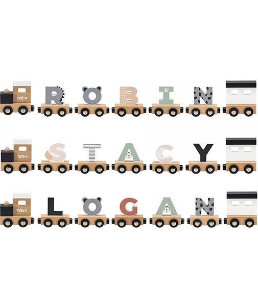 tren de letras VAGON